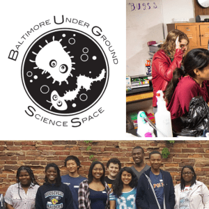 Collage with BUGSS logo and photos of participants