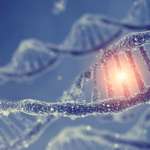 Stock image of DNA